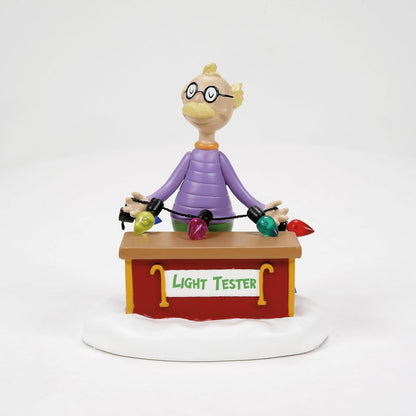Department 56 Dr. Seuss Grinch Village Accessories Figurine The Lightbulb Tester, 3 Inch, Multicolor
