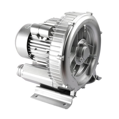 HLBTK 2LG5107AA21 2LG510-7AA21 2HP Regenerative Blower 110-120V 150 CFM 1.75 kW Vacuum Pump Fits for Industrial Air Blowing, Aeration, Vacuum Systems