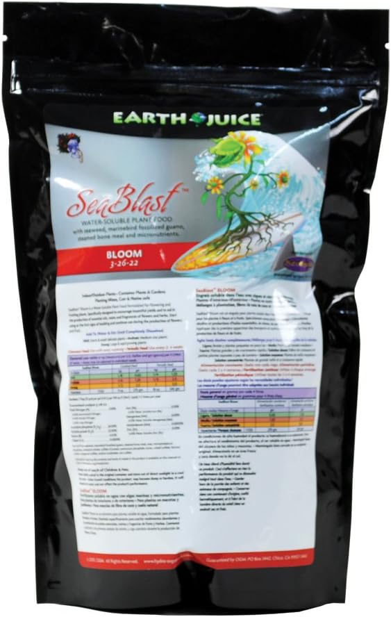 HydroOrganics HOH35102 3-26-22 2-Pound Earth Juice Seablast Bloom
