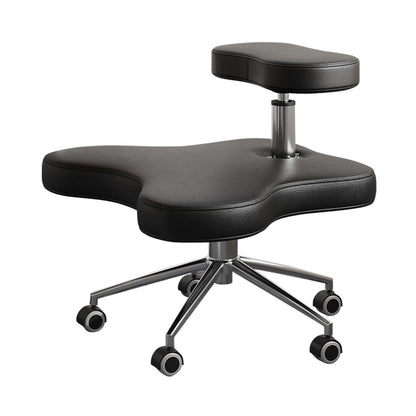 Office Chair Cross Legged Chair，Meditation Chair, Ergonomic Kneeling Chair, Cross-Legged Chair, Height-Adjustable Posture Corrective Chairr for Office and Home, Relieving Back and Neck Pain