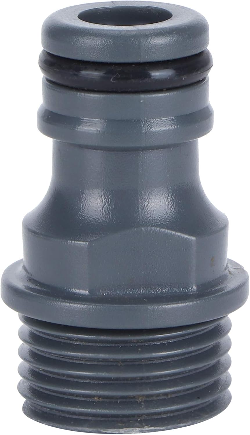 Zerodis 2Pcs Parts Connectors, Thread Telescopic Quick Connector Nipple for Garden Hose Tap Adapter