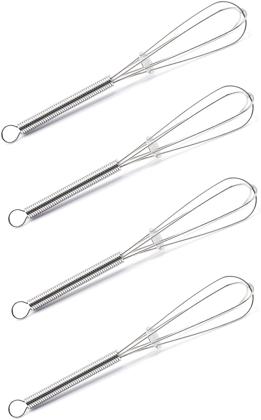 Mini Whisks - 5 Inch, 4 Pieces