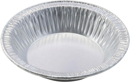 KitchenDance Disposable Aluminum Deep Tart Pan - 4 1/4 Inches Round, 50 Count for Baking, Cooking, Preparing Food