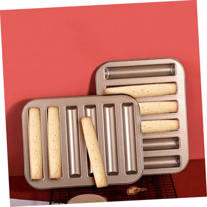 Homoyoyo Biscuit Mold Cake Molds - Cookie Molds for Chocolate Candy, Pastry Baking, and Mini Loaf Cakes
