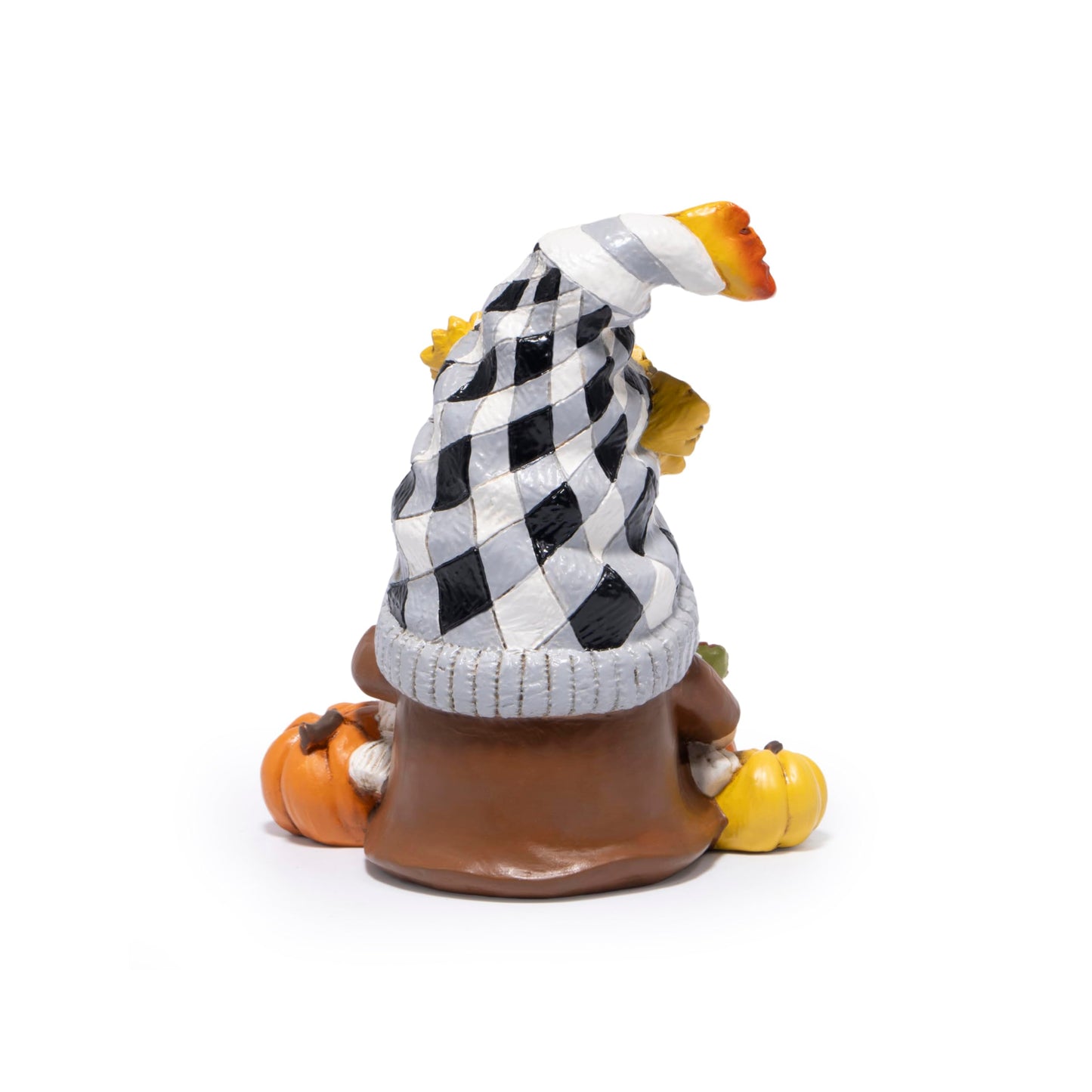 Hodao Fall Thanksgiving Pumpkin Gnome Decorations Handmade Swedish Tomte Gnome Elf for Fall Decor Gift - Thanksgiving Party Centerpiece Decor - Autumn Gift for Dinner Table & Home Display (Grey-2)