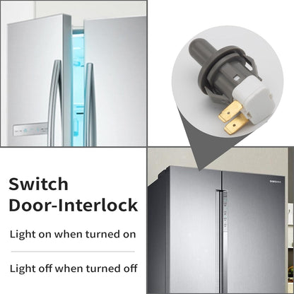 DA34-00066C Refrigerator Door Switch Compatible with Samsung, Replaces AP5306252