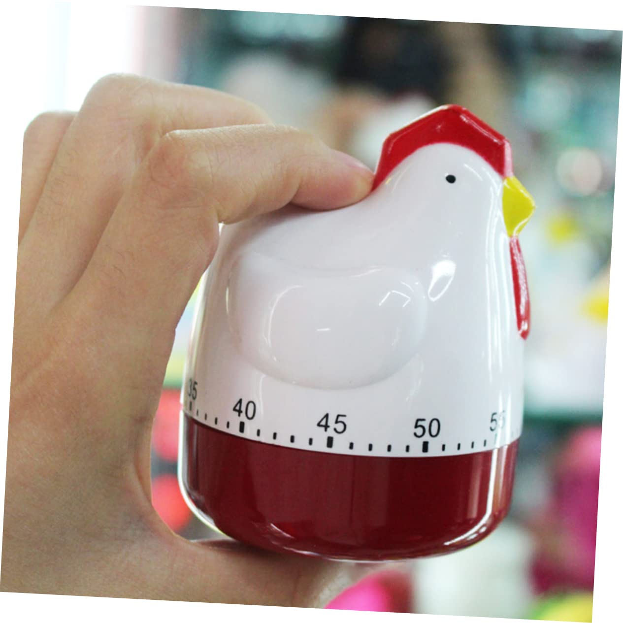 jojofuny Mechanical Kitchen Timer for Cooking and Baking Precision Countdown Timer Tool with Clear Numbers Compact 3.34 X 3.14 X 2.55 Inch No Battery Needed for Home Kitchen Use