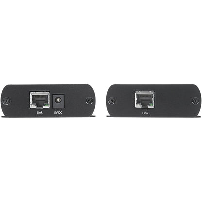 StarTech.com USB 2.0 Extender Over Cat5/Cat5e/Cat6 Ethernet Cable (RJ45) - 330ft/100m Industrial USB Extender Adapter Kit w/ESD Protection & Metal Case - Externally Powered - 480 Mbps (USB2001EXT2NA)
