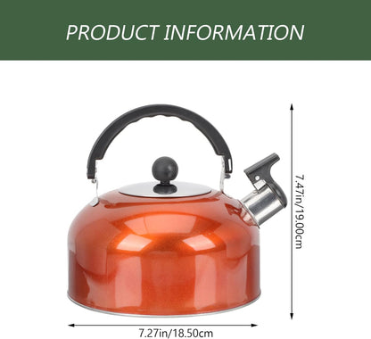 Honk Kettle Whistle Kettle, Stainless Steel Household Teakettle, Portable Kitchen Gadget
