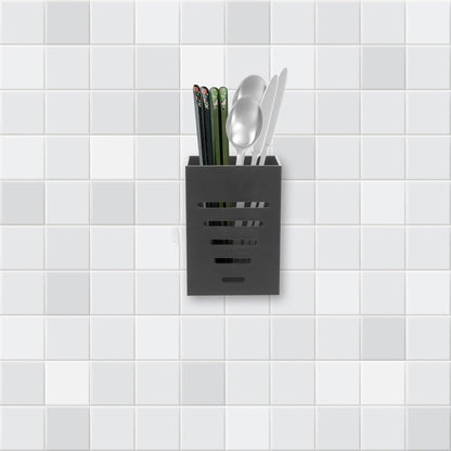 UPKOCH Wall Cutlery Holder, Plastic Utensil Holder, Hanging Chopsticks Drying Rack for Kitchen Storage