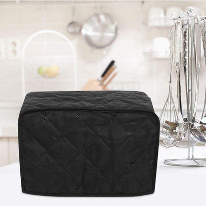 Cooker Cover Protector, Quality Polyester Pongee Dust Cover for Electrical Appliances (Black, 40.6 * 23 * 25.4cm)