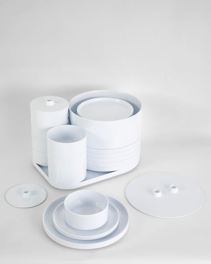 Max 1 | 25-Piece Dinnerware Set | Hellerware | Massimo & Lella Vignelli