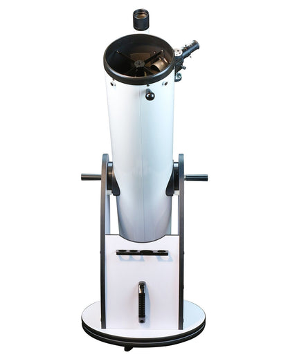 Sky-Watcher Classic 200 Dobsonian 8-inch Telescope – Solid-Tube – Simple, Traditional Design – Easy to Use, Perfect for Beginners, White (S11610)
