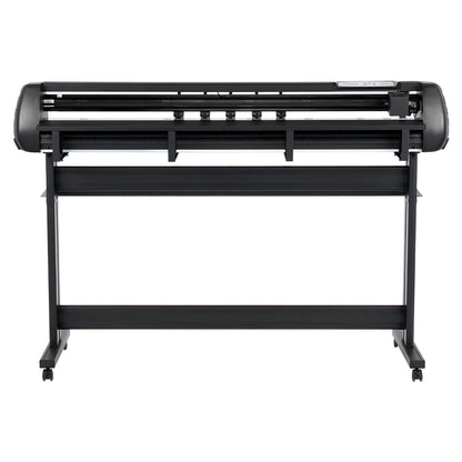 VEVOR Vinyl Cutter Machine, 53 inch Max Feed Width, Dual Blades, Adjustable Force and Speed, LED Display, Vinyl Plotter Cutter Printer with Signmaster Software for Compatible with Windows and macOS