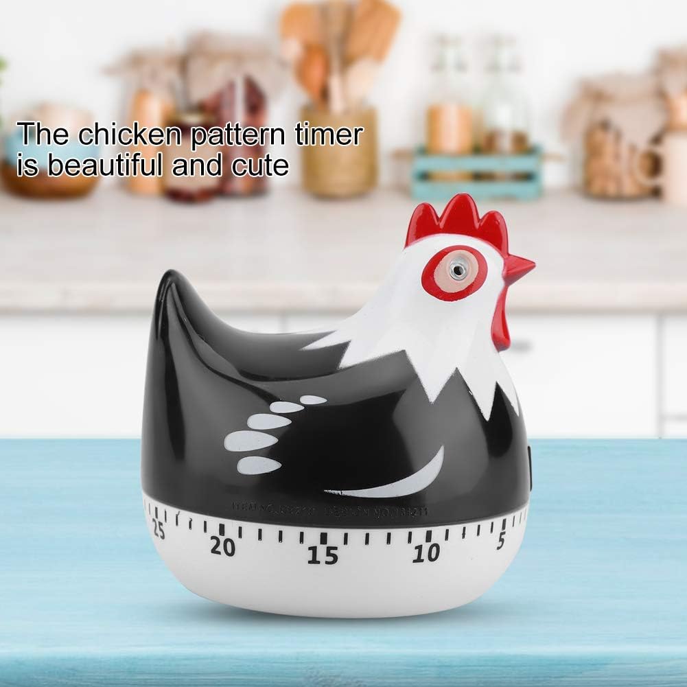 Chicken Cartoon Kitchen Timer, Cute Cooking Timer Reminder Countdown for Baking
