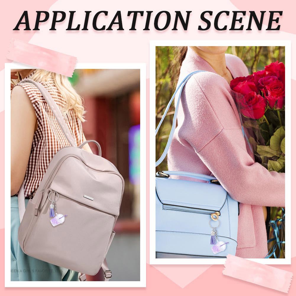 SUNNYCLUE 44Pcs DIY 8 Sets Milk Tea Charms Keychain Making Kit Bubble Tea Keychain Bulk Milktea Summer Hawaii Ice Cream Charms for Jewelry Making Kits Key Chains Supplies