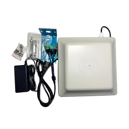 YANZEO SR681 UHF RFID Reader 6m Long Range Outdoor IP67 8dbi Antenna USB RS485 Wiegand26/34 Output UHF Integrated Reader