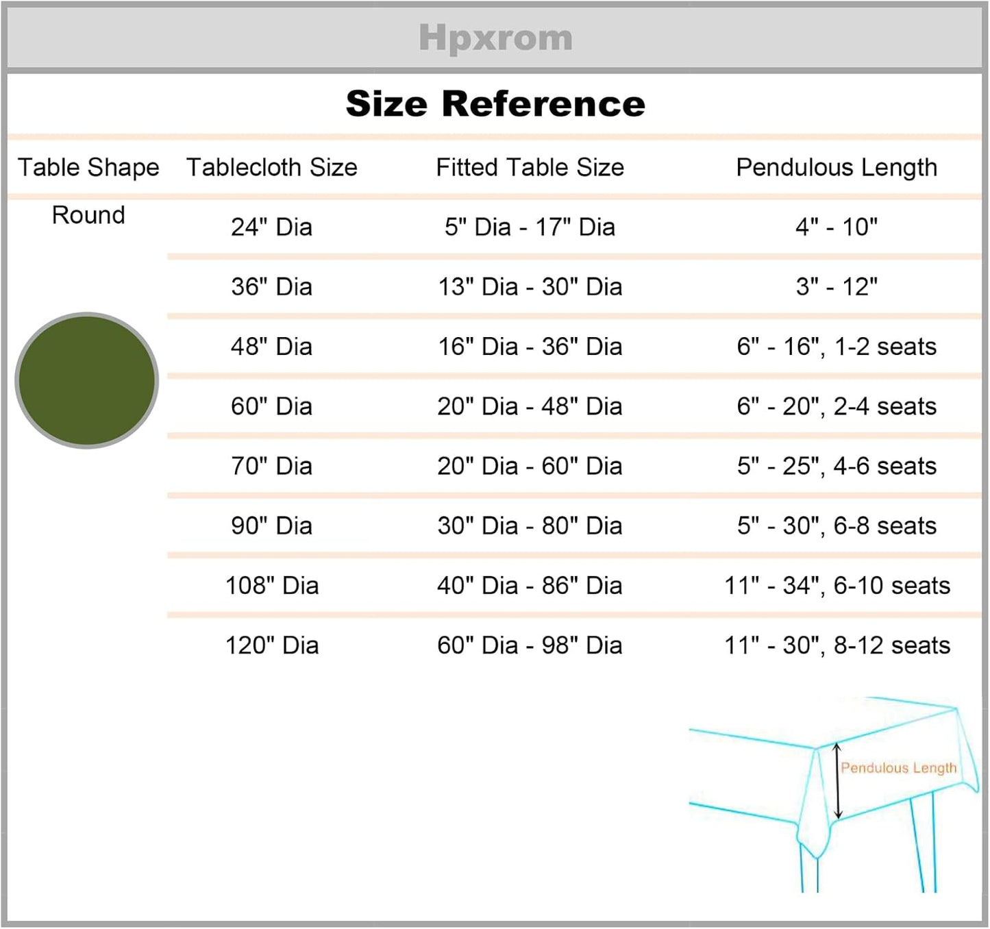 24 Inch Round Small Tablecloth Cotton Linen Grey Lattice Dust-Proof Washable Doily Boho Farmhouse Decorator Table Cover