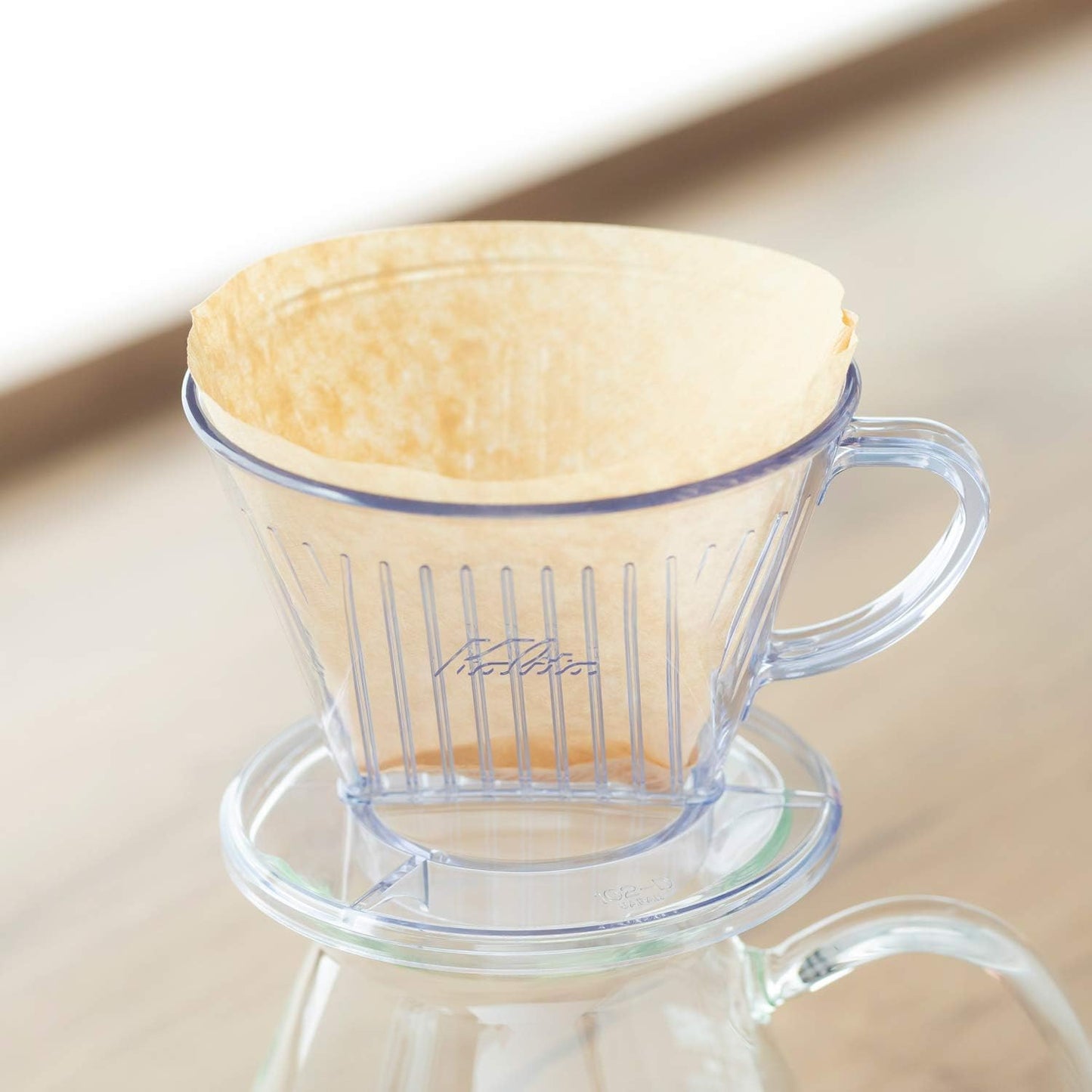 Kalita #07001 Coffee Dripper, Plastic, For 7-12 People, 104-D