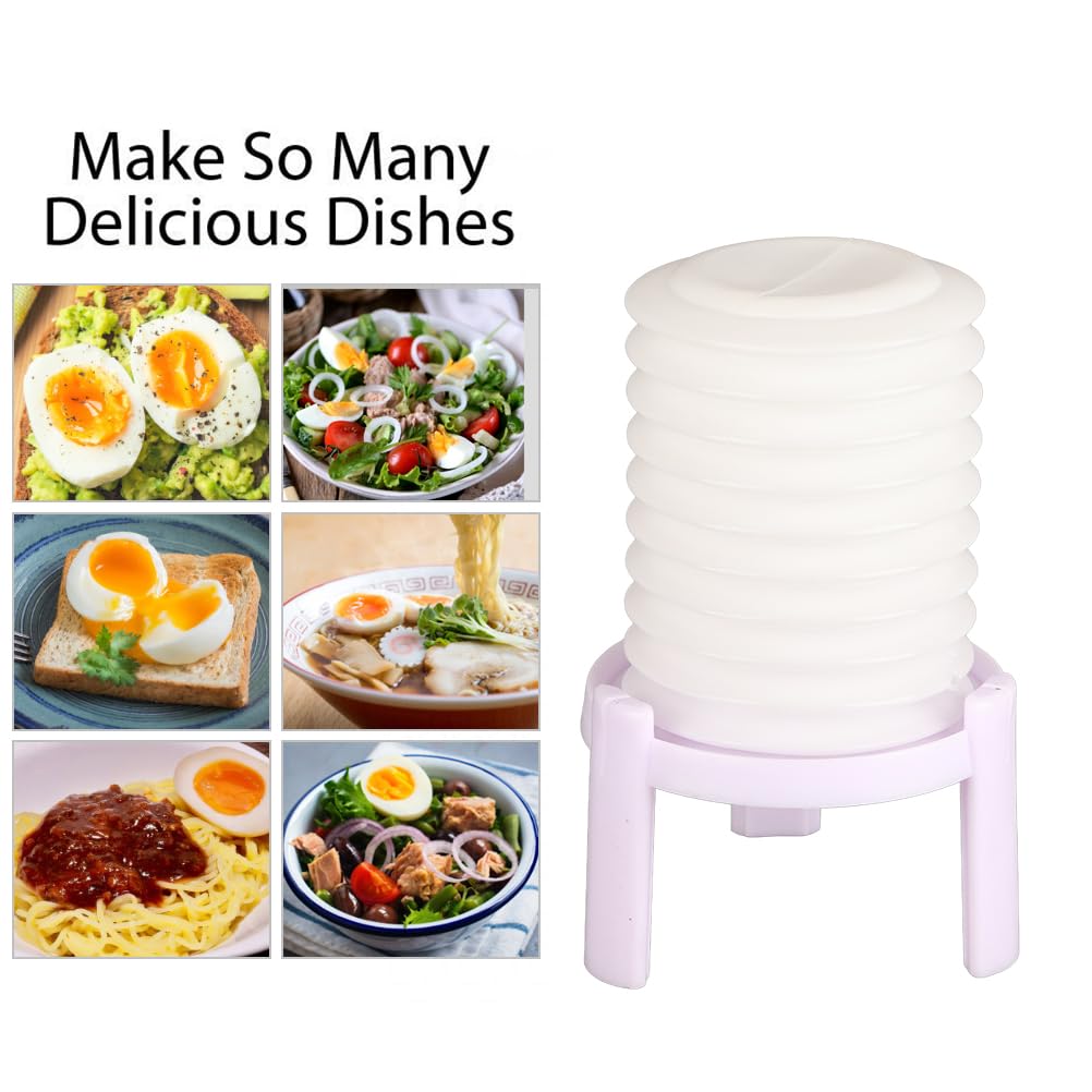 Egg Shell Peeler Huller, Portable Kitchen Tools Easy Egg Shell Remover for Boiled Eggs, Boiled Egg Extractor Hard Boiled Eggshell Peeler for Home Kitchen or Catering Industry
