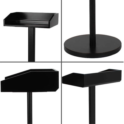 Lectern Podium Stand, Lectern Free-Standing Floor Standing Pulpit Hotel Restaurant Entrance Podium Welcome Table Speaking Stage Master of Ceremonies for Church School Presentation