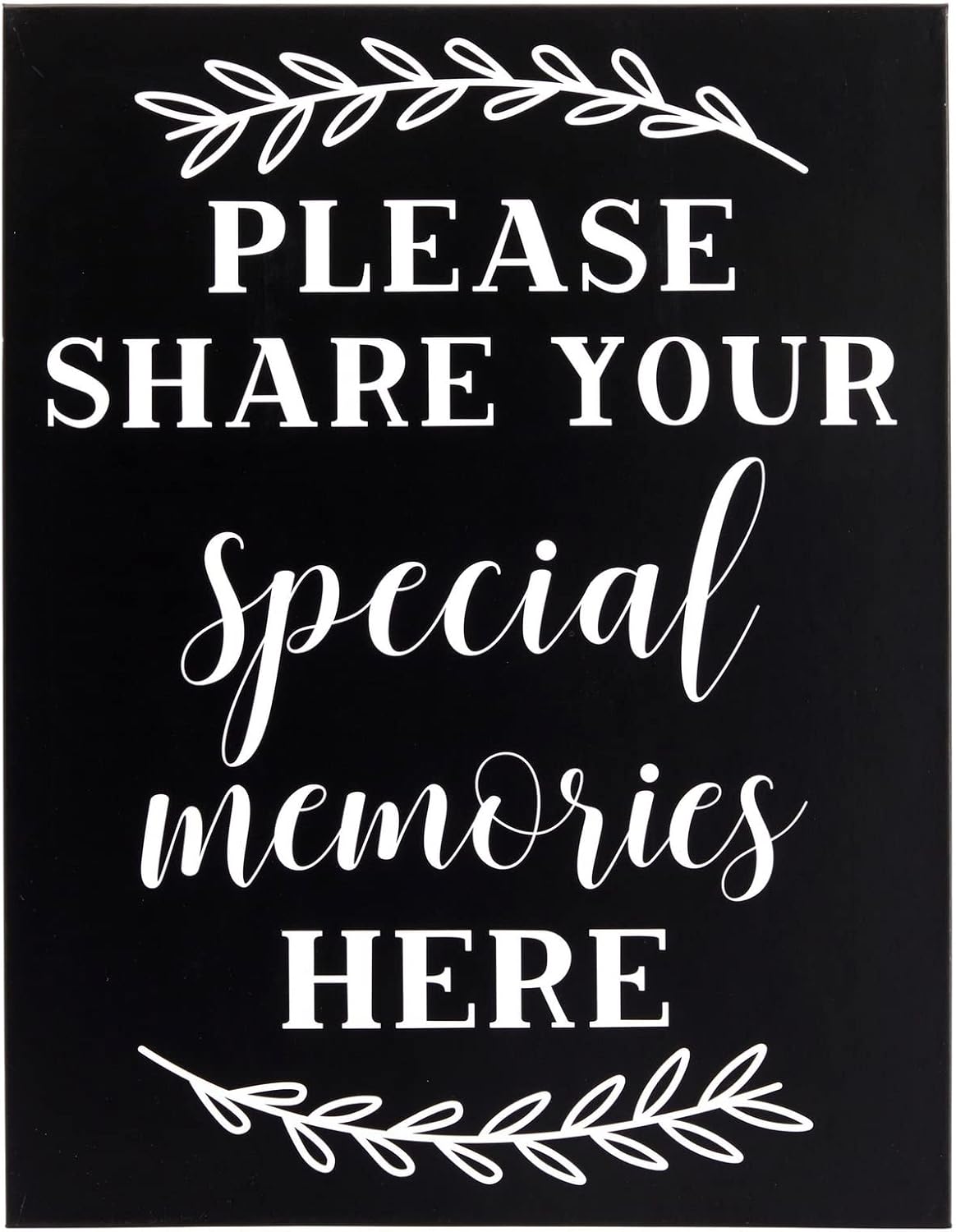 Juvale Celebration of Life Decorations – Memory Signs for Funeral, Memorial Service, Graduation, Wedding, and Birthday