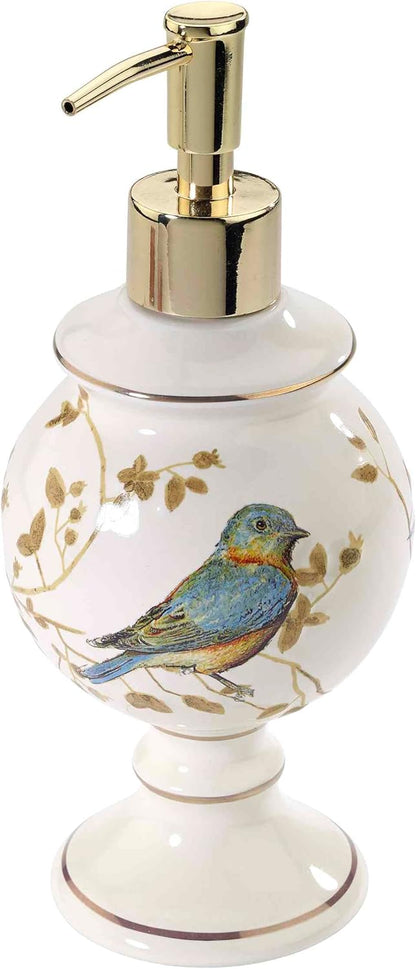 Avanti Linens Lotion Pump/Soap Dispenser, Nature Inspired Bathroom Decor