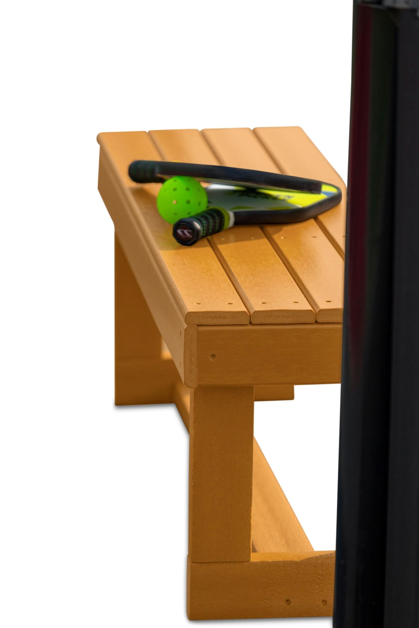 Durawood Aisle-Saver Bench for Tennis Courts, Locker Rooms, Parks, Mar