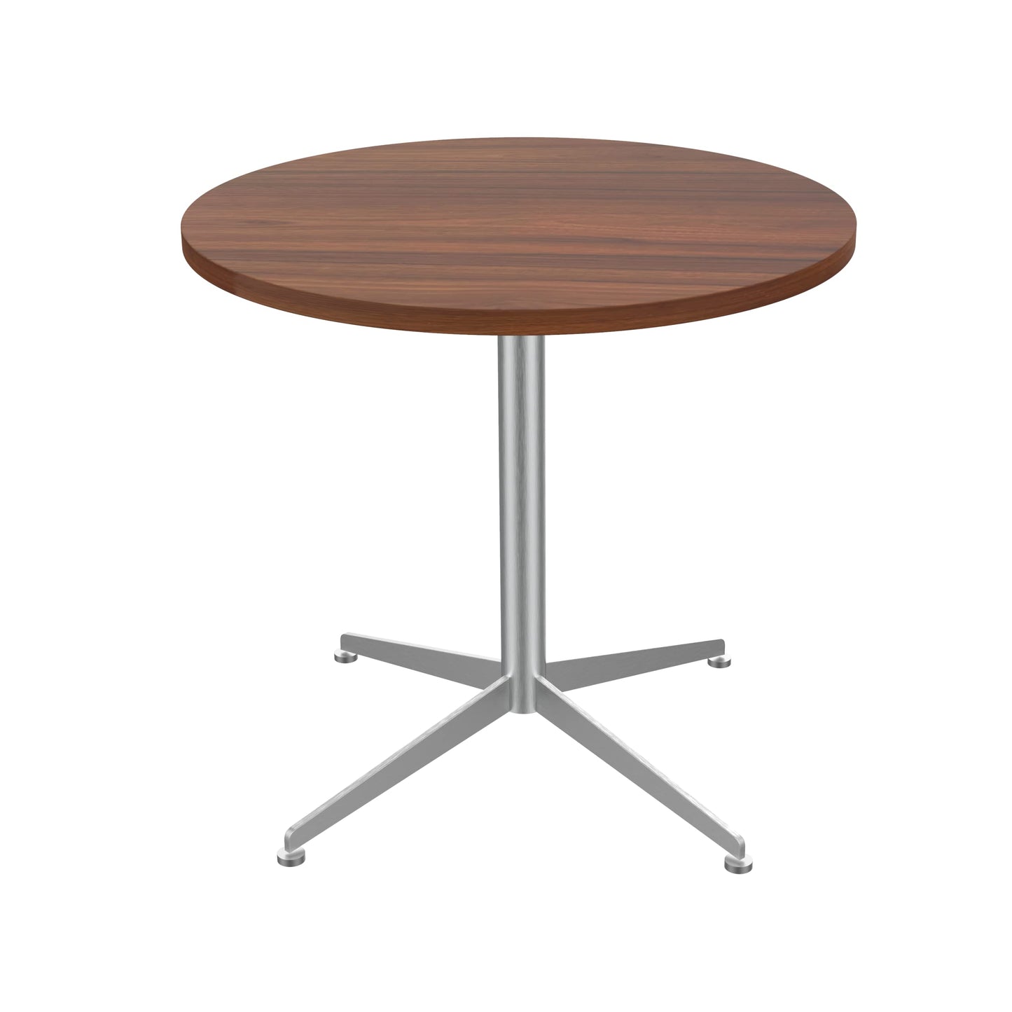 SENGLIDA Round Office Table Conference Table Small Dining Table Coffee Meeting Table for Office Boardroom Kitchen Living Room Waterproof Desktop Easy Assembly 31.5 inch
