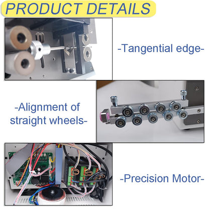 Automatic Wire Stripping Machine for 32-12AWG Copper Wires, Electronic wire cutting machine Computer stripping machine