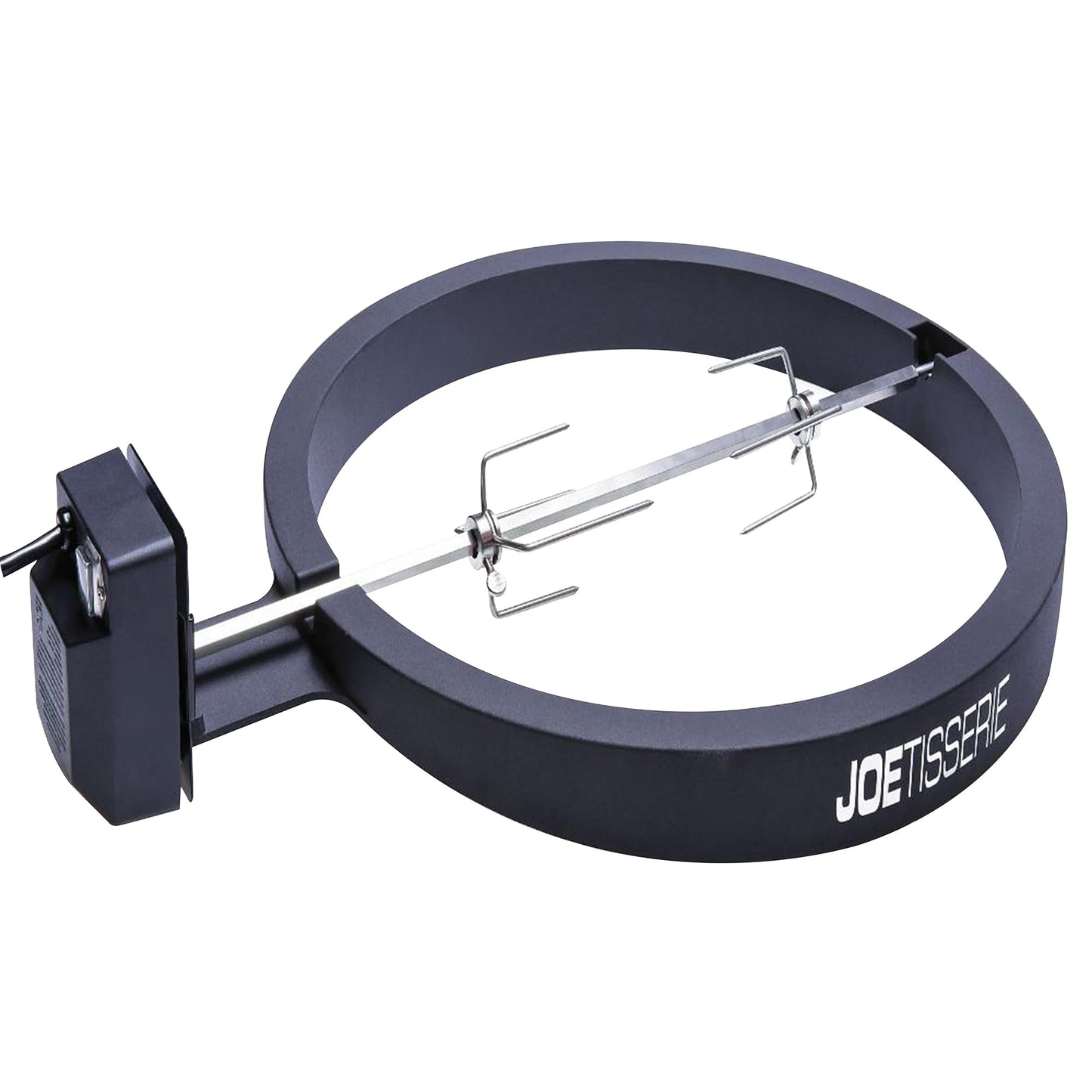 Kamado Joe JoeTisserie Rotisserie Accessory Attachment for 18-inch Classic Joe Grills with Stainless Steel Spit Rods up to 50 lbs of Food, Model KJ-TISSERIENA
