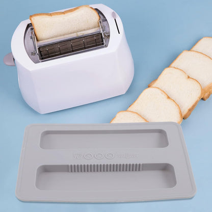 HEMOTON 2 Slice Toaster Lid, Silicone Toaster Cover, Bread Maker Cover Accessories