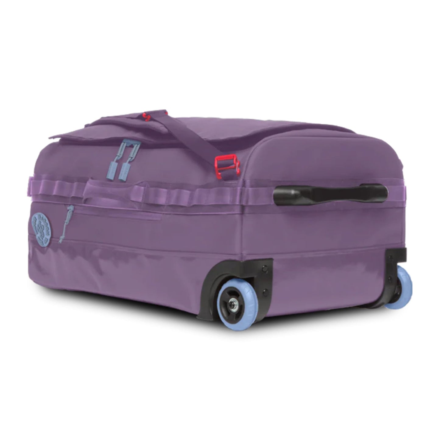 Baboon to the Moon 55L Rolling Duffle Bag with Wheels and Handle | Large Duffle Bag for Travel, Check In Luggage with Wheel, Rolling Suitcase, Travel Luggage, Suitcases with Wheels (Plum Mode)