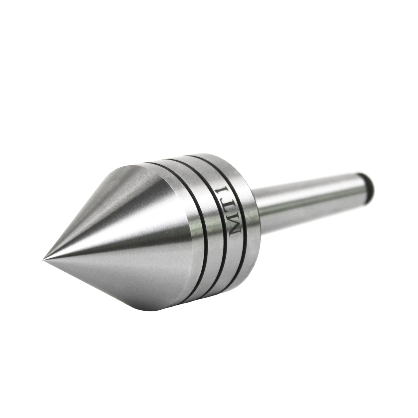 HFS(R) MT1 Live Center Heavy Duty Live Tailstock Center with 60 Degree Tip Wood Lathe Tool for Woodworking Projects (#1 Morse Taper)