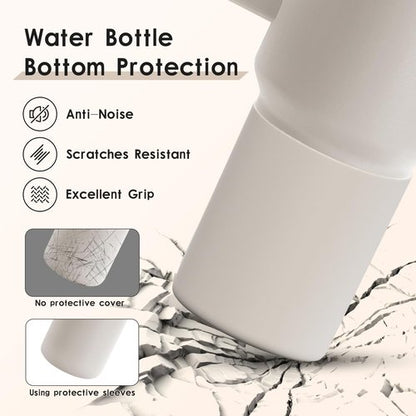 BKBY Silicone Boot Compatible with Sinple Midern 24/30/40 oz Tumbler with Handle/Trek Pivot, Protective Anti-Scratch Bottle Bottom Sleeve Cover Compatible with Sinple Midern Tumbler