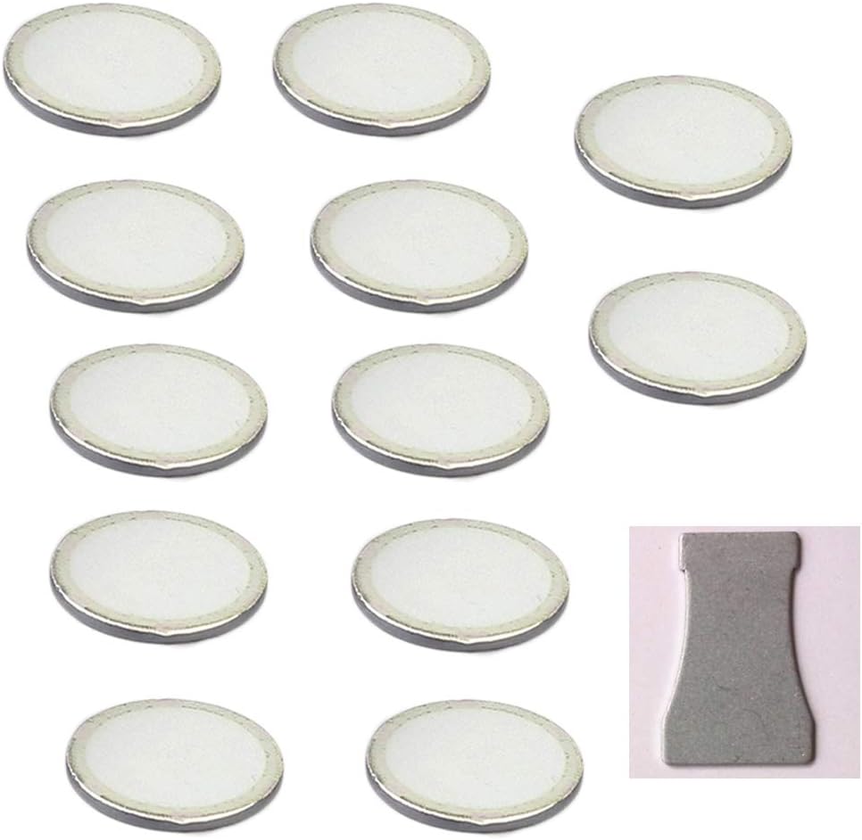HRTSELEC 12 PCS 20MM Ceramics Discs Replacement Disk for Ultrasonic Mist Maker Fogger Humidifier