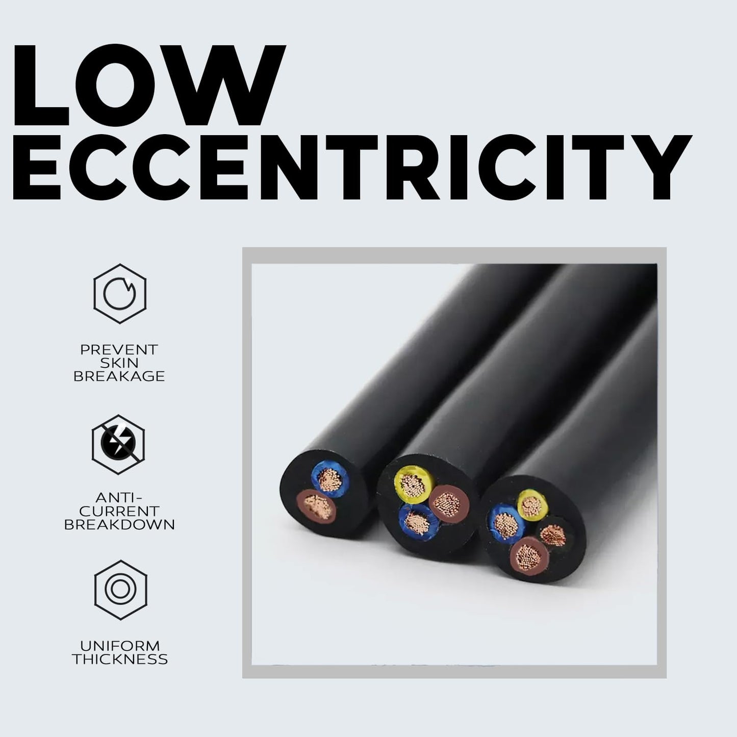 BEST CONNECTIONS 7 Way Trailer Wire (100 Feet) Heavy Duty 14 Gauge 7 Conductor Insulated Cable Durable, Weatherproof, Color-Coded 7 Way Wiring Extension for RV and Automotive