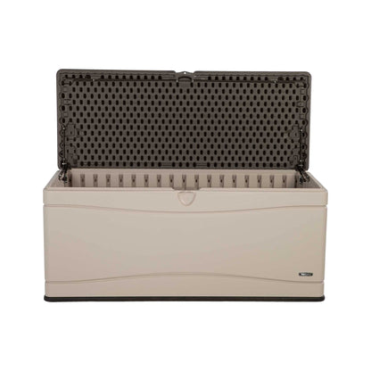 Lifetime 130 Gallon Plastic Deck / Outdoor Storage Box 60040 supplier_id_shedsforlessdirect it#190221651440237