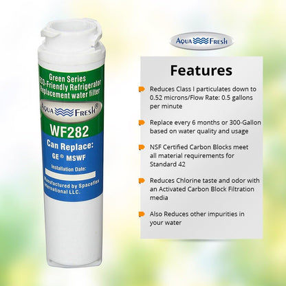 Aqua Fresh GE MSWF Water Filter Replacement Compatible with GE MSWF, 1 Pack