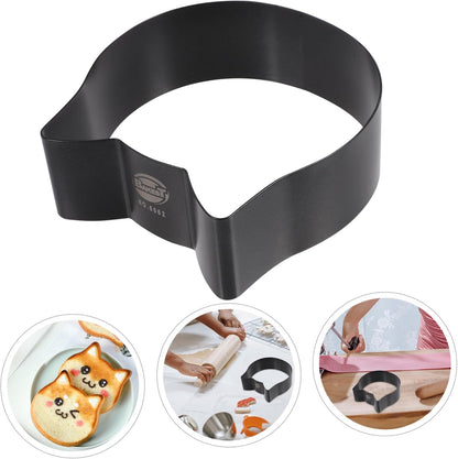 BESTOYARD Cat Shaped Toast Box Cake Pan - Nonstick Baking Pan for Cat Cake