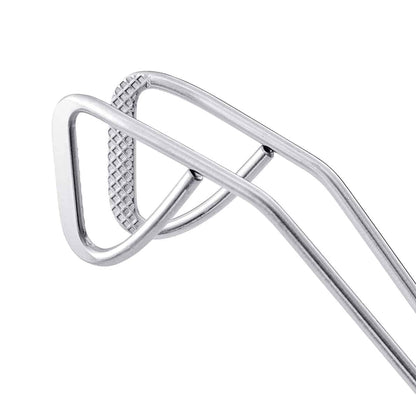 triangle Kitchen Tongs - 9.5 in (24 cm) - Ideal for Turning, Tossing, Flipping & Serving - Lightweight Handles - Dishwasher Safe