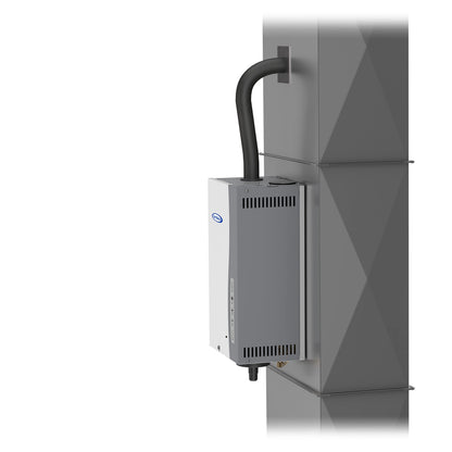 AprilAire 865 Whole-House Steam Humidifier, Manual Steam Humidifier with Wall Mount Fan, Whole-House Humidifier for Homes without HVAC Duct System up to 10,300 Sq. Ft., White