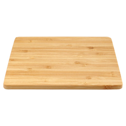 BambooMN Small Premium Bamboo Serving and Cutting Board, Charcuterie, Home and Everyday use - 7.9" x 5.5" x 0.4" - 100 pcs