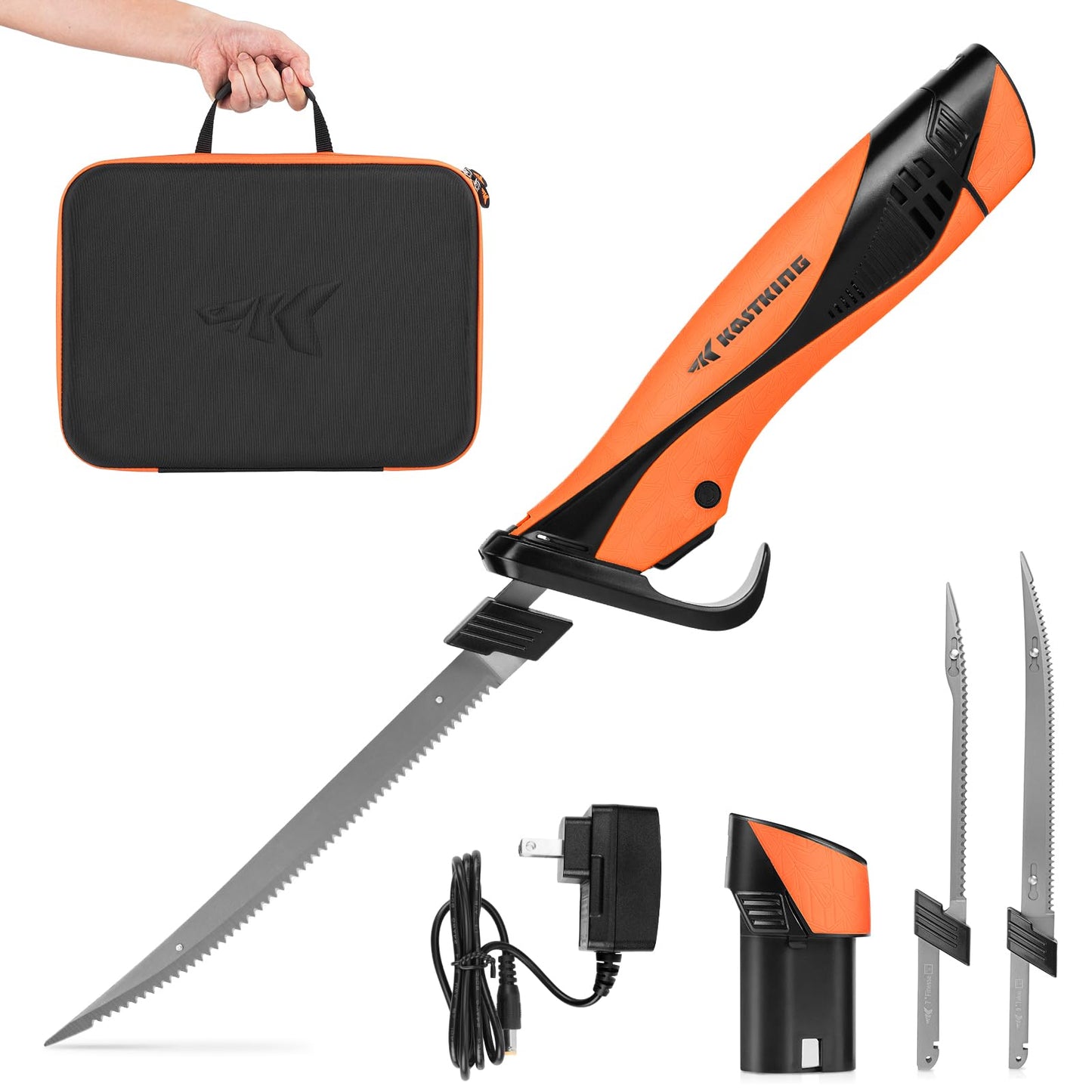KastKing Cordless Electric Fillet Knife Speed Demon Pro 7" & 9" Blades