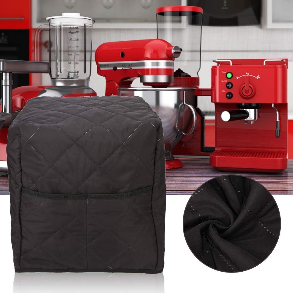 Coffee Machine Cover, Soft Cotton Dust Cover, Adjustable Fit, Washable Cleaning, Fine Workmanship for Home Kitchens &
