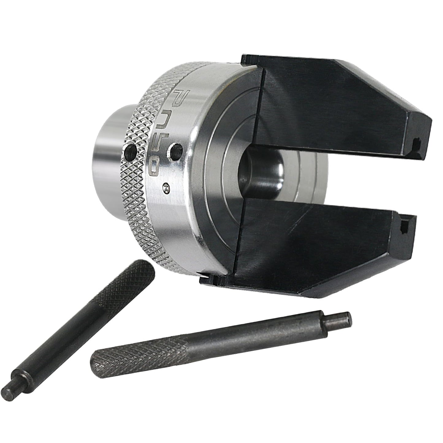 Dedicated Pen Drilling Lathe Chuck 2 Inch,2-Jaw Wood Lathe Chuck, with 1" X 8TPI Direct Thread