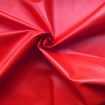Large Soft Vinyl Upholstery Leather Fabric 1 Yard 56.3x36inch, 0.8mm Thick Texture Faux Leather Sheets, for Upholstery Crafts, Sofa, Car Seat, Handbag, Earrings, Hair Bows, DIY Crafts (Red)