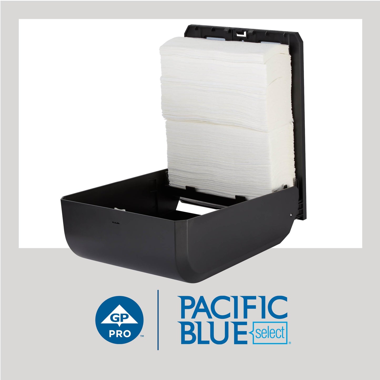 Pacific Blue Select Multifold Premium 2-Ply Paper Towels (Previously Branded Signature) by GP PRO (Georgia-Pacific), White, 21000, 125 Paper Towels Per Pack, 16 Packs Per Case