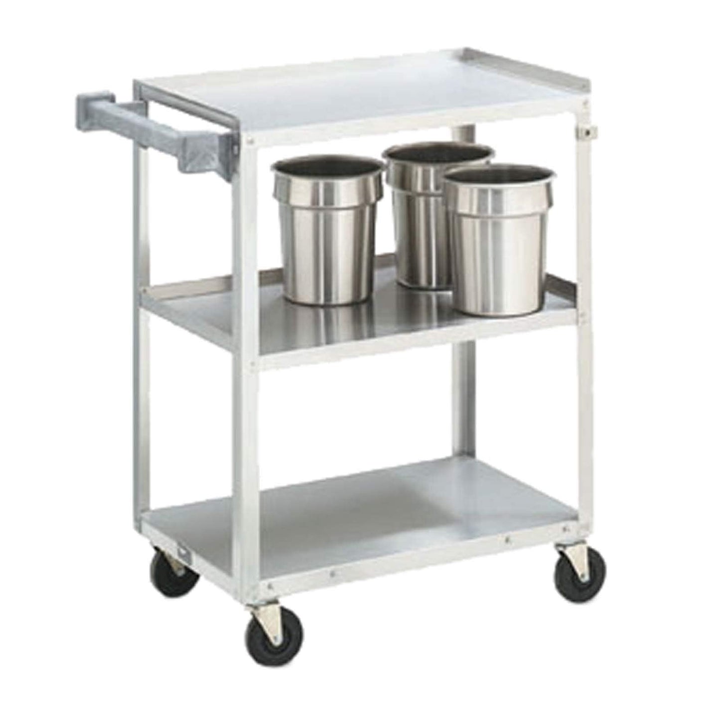Vollrath 27-1/2" Medium-Duty Stainless Steel Utility Cart