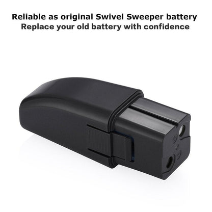 Powerextra 2 Pack 7.2V 2000mAh Ni-MH Replacement Battery Compatible with Ontel Swivel Sweeper G1 & G2